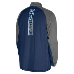 Boston Red Sox New Era Father's Day Raglan Quarter-Zip Top Online