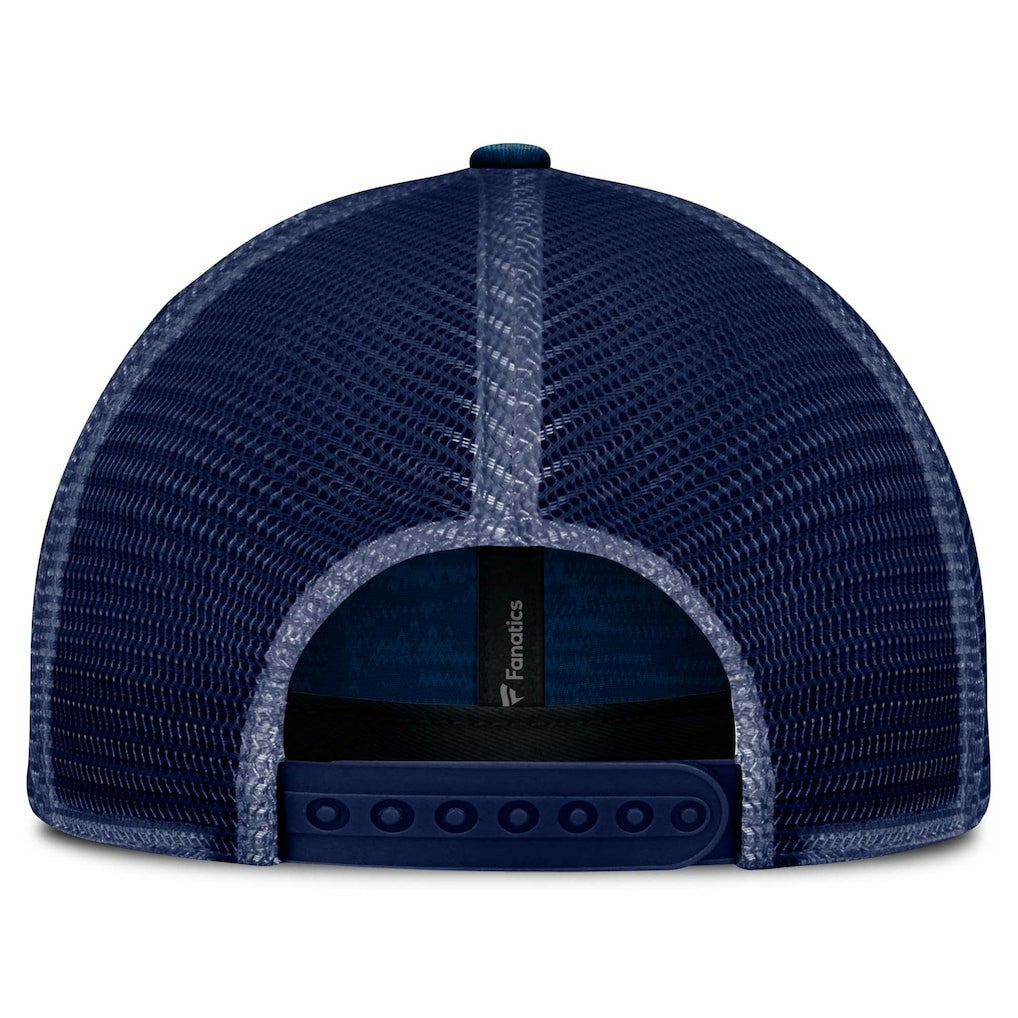 Dallas Cowboys Fundamentals Challenge Trucker Adjustable Hat Navy - Fanatics