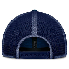 Dallas Cowboys Fundamentals Challenge Trucker Adjustable Hat Navy - Fanatics