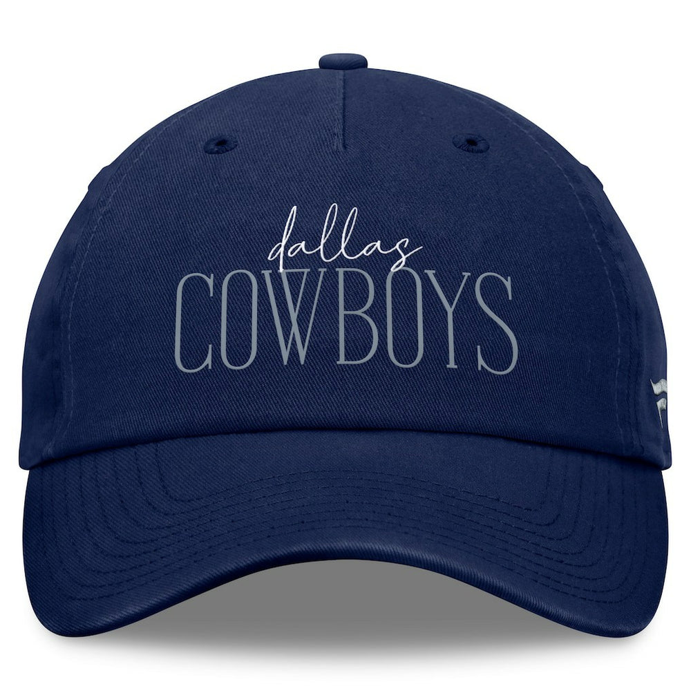 Dallas Cowboys Women's Fundamentals Review Adjustable Hat Navy - Fanatics