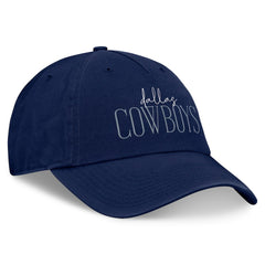 Dallas Cowboys Women's Fundamentals Review Adjustable Hat Navy - Fanatics