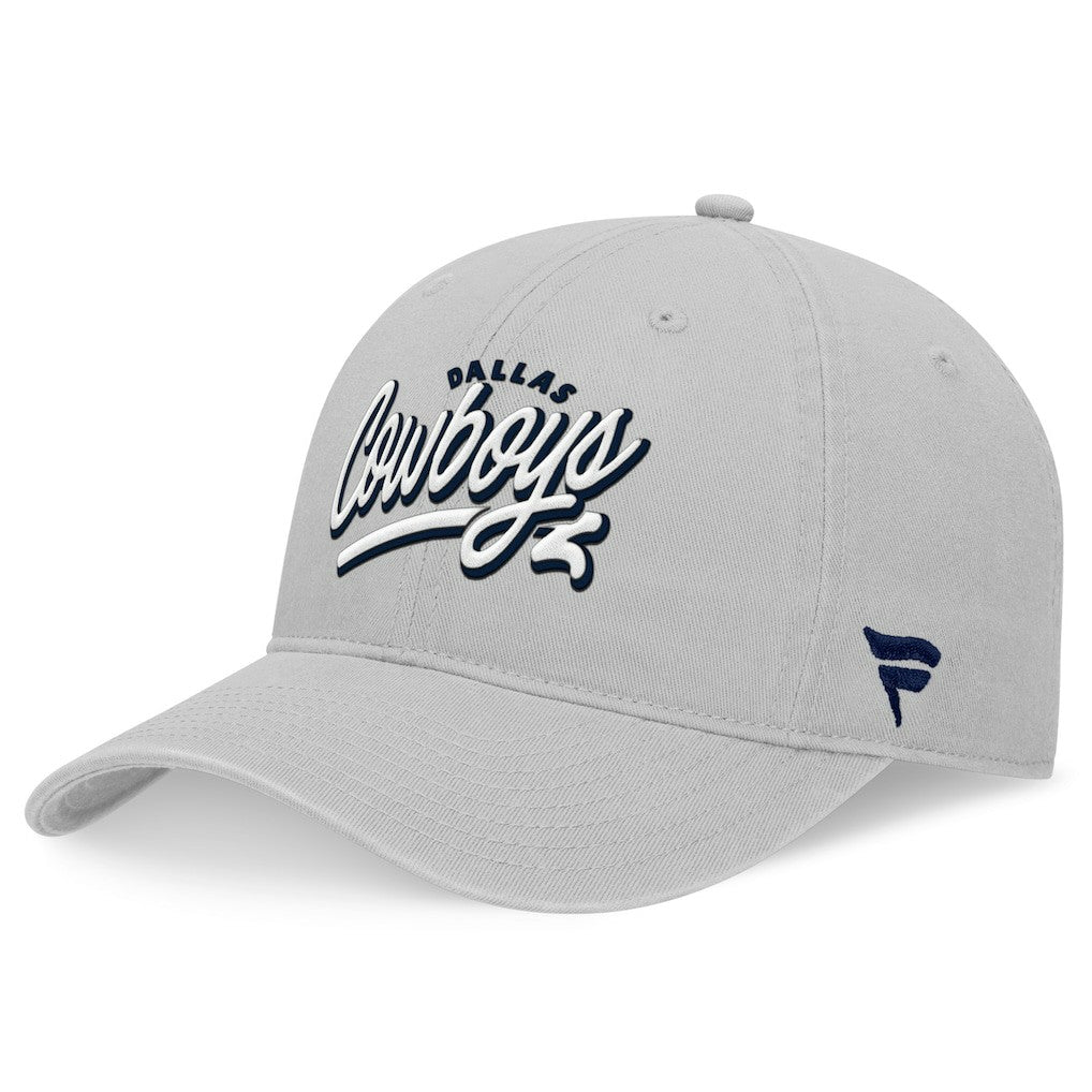 Dallas Cowboys Women's Rustic Kickoff Adjustable Hat  Gray - Fanatics