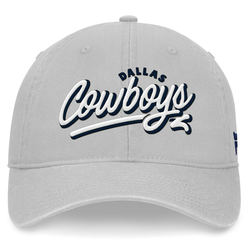 Dallas Cowboys Women's Rustic Kickoff Adjustable Hat  Gray - Fanatics