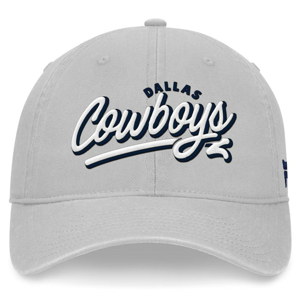 Dallas Cowboys Women's Rustic Kickoff Adjustable Hat  Gray - Fanatics