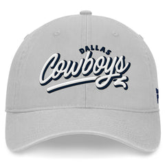 Dallas Cowboys Women's Rustic Kickoff Adjustable Hat  Gray - Fanatics