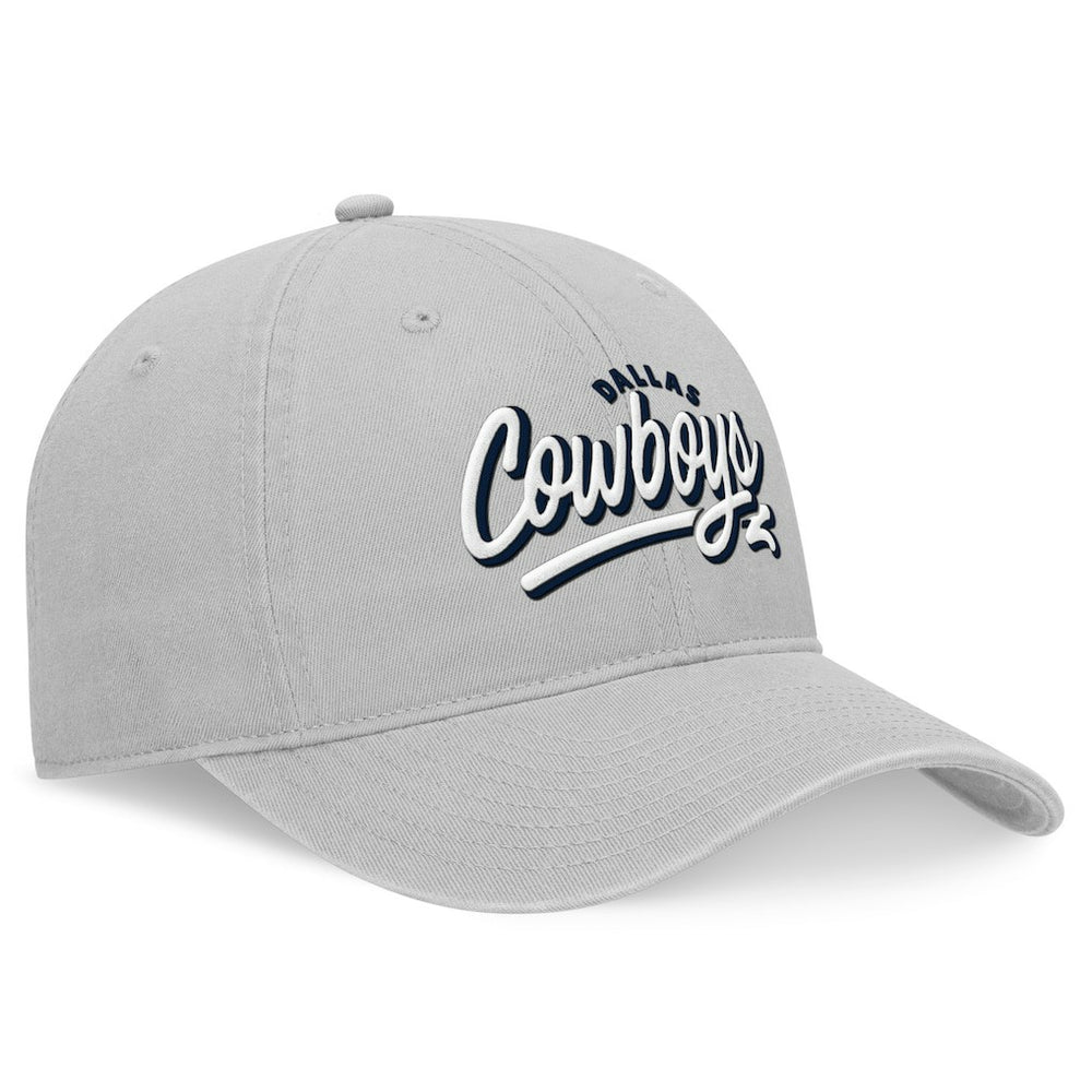Dallas Cowboys Women's Rustic Kickoff Adjustable Hat  Gray - Fanatics