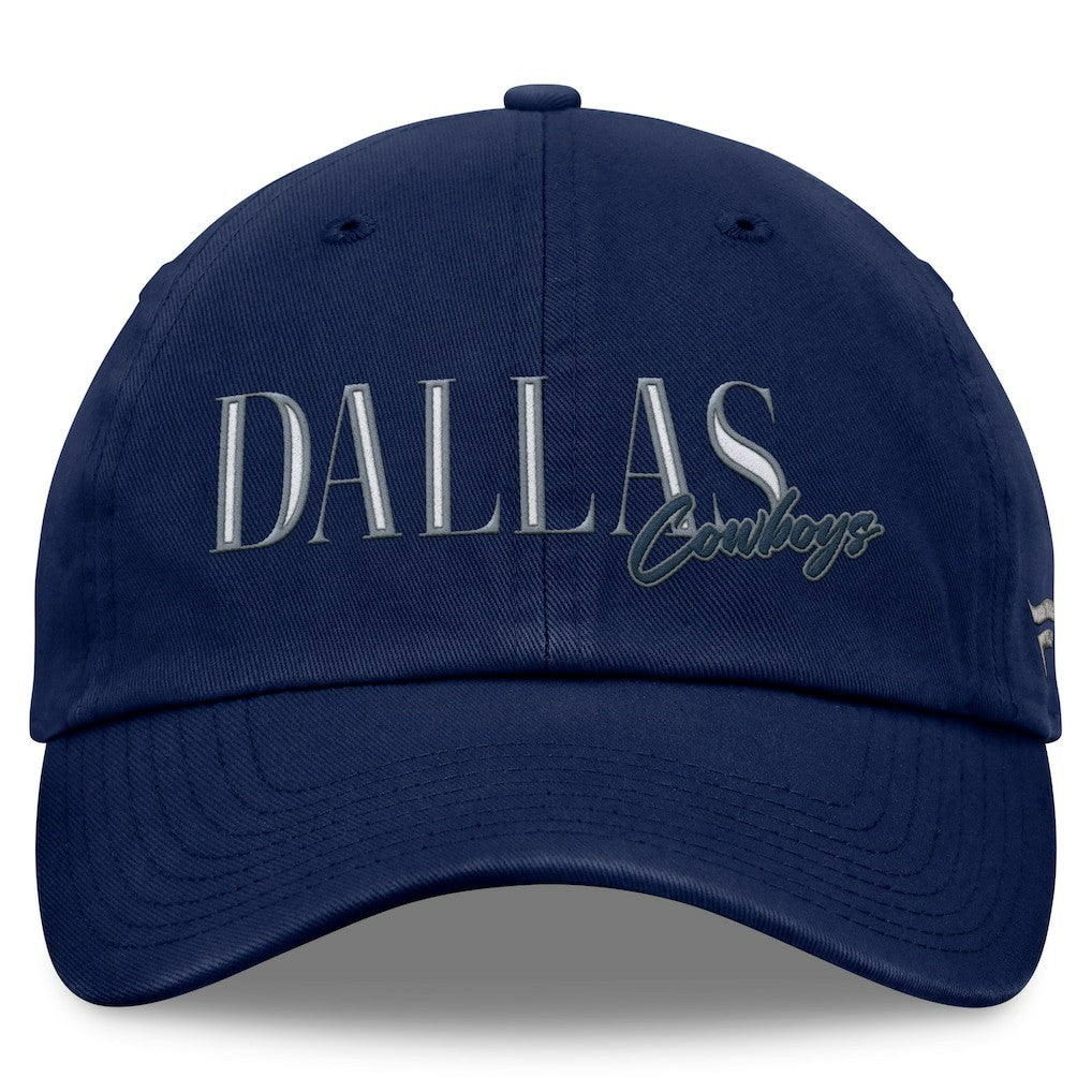 Dallas Cowboys Women's Heritage Vice Adjustable Hat Navy - Fanatics