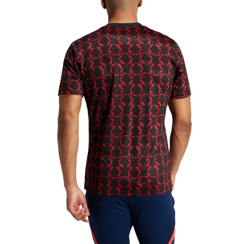 Adidas Manchester United 2024/25 Pre-Match Top - Black