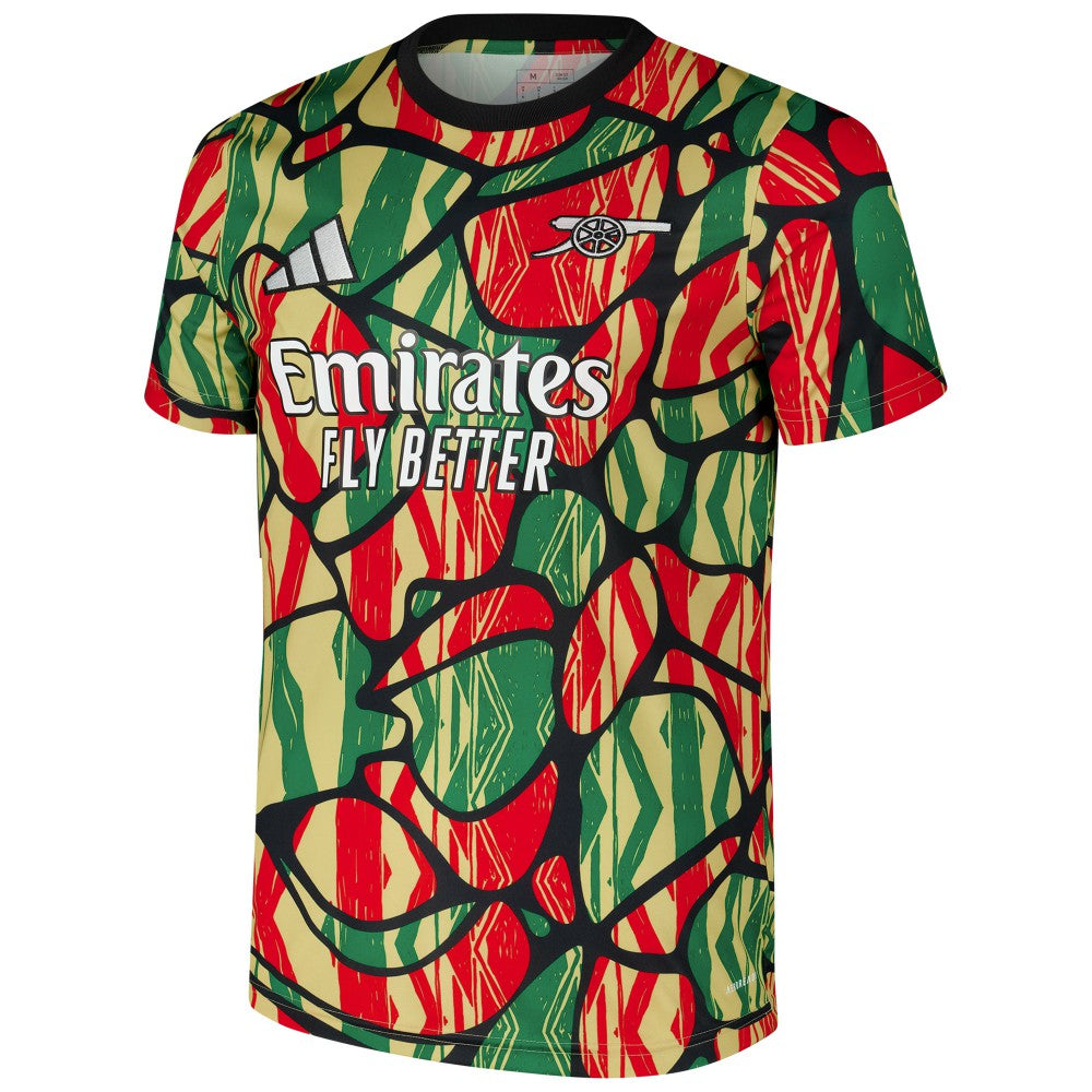 Adidas Arsenal 2024/25 Pre-Match Top - Red
