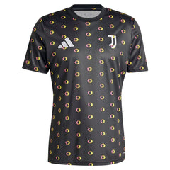 Adidas Juventus 2024/25 Slim Fit Pre-Match Top - Black