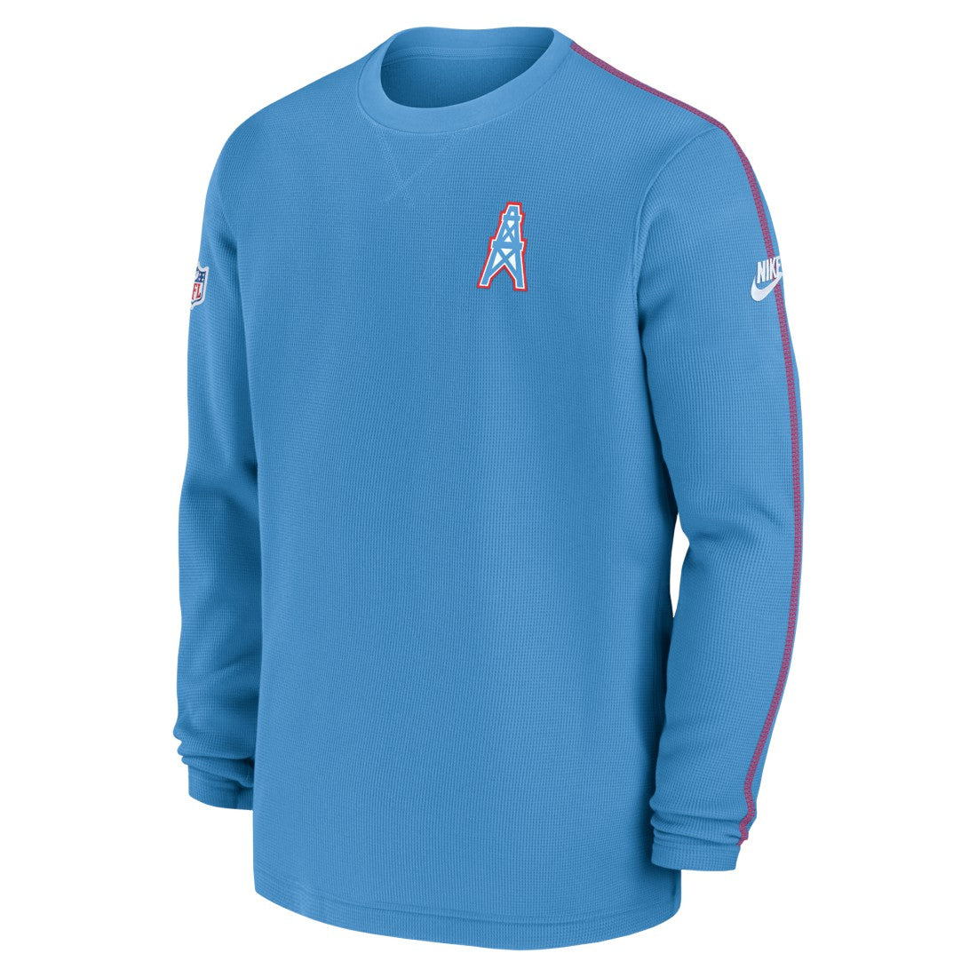 Tennessee Titans Alternate Logo Coach Long Sleeve Top Light Blue - Nike