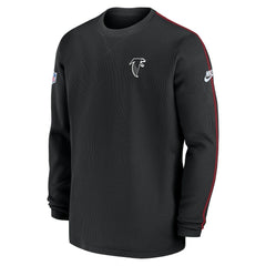 Atlanta Falcons Alternate Logo Coach Long Sleeve Top Black - Nike
