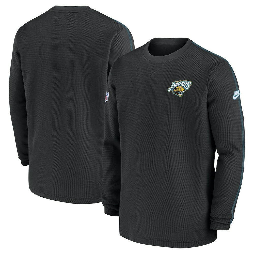 Jacksonville Jaguars Alternate Logo Coach Long Sleeve Top Black - Nike