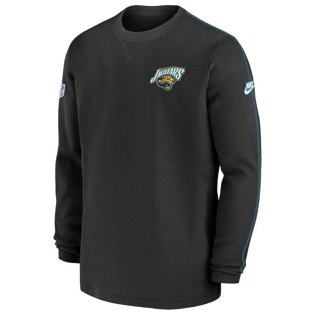 Jacksonville Jaguars Alternate Logo Coach Long Sleeve Top Black - Nike