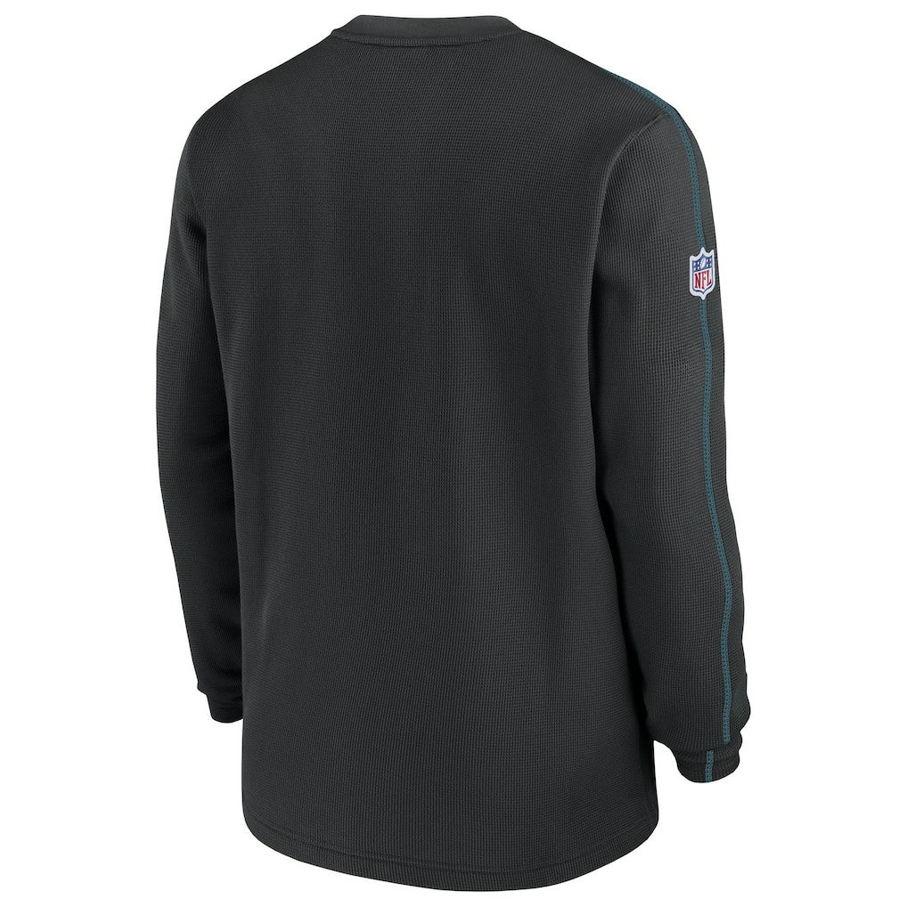 Jacksonville Jaguars Alternate Logo Coach Long Sleeve Top Black - Nike