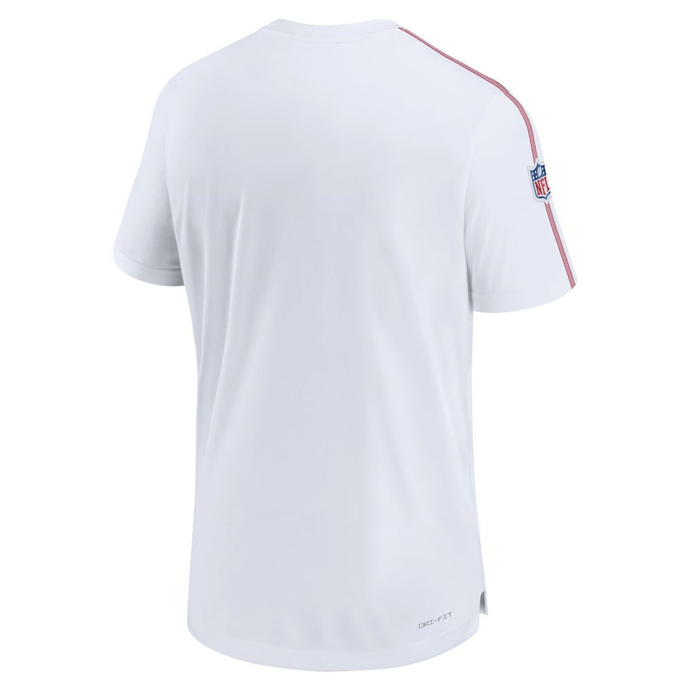 New York Giants Sideline Alternate Logo Coach Performance Top White - Nike