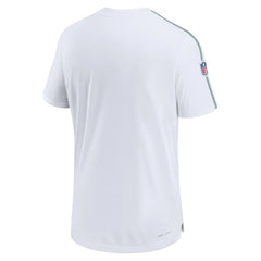 New York Jets Sideline Alternate Logo Coach Performance Top White - Nike