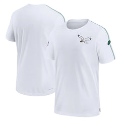 Philadelphia Eagles Sideline Alternate Logo Coach Performance Top White - Nike