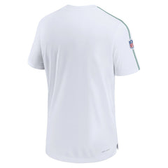 Philadelphia Eagles Sideline Alternate Logo Coach Performance Top White - Nike