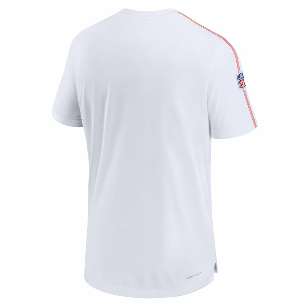 Cleveland Browns Sideline Alternate Logo Coach Performance T-Shirt White - Nike