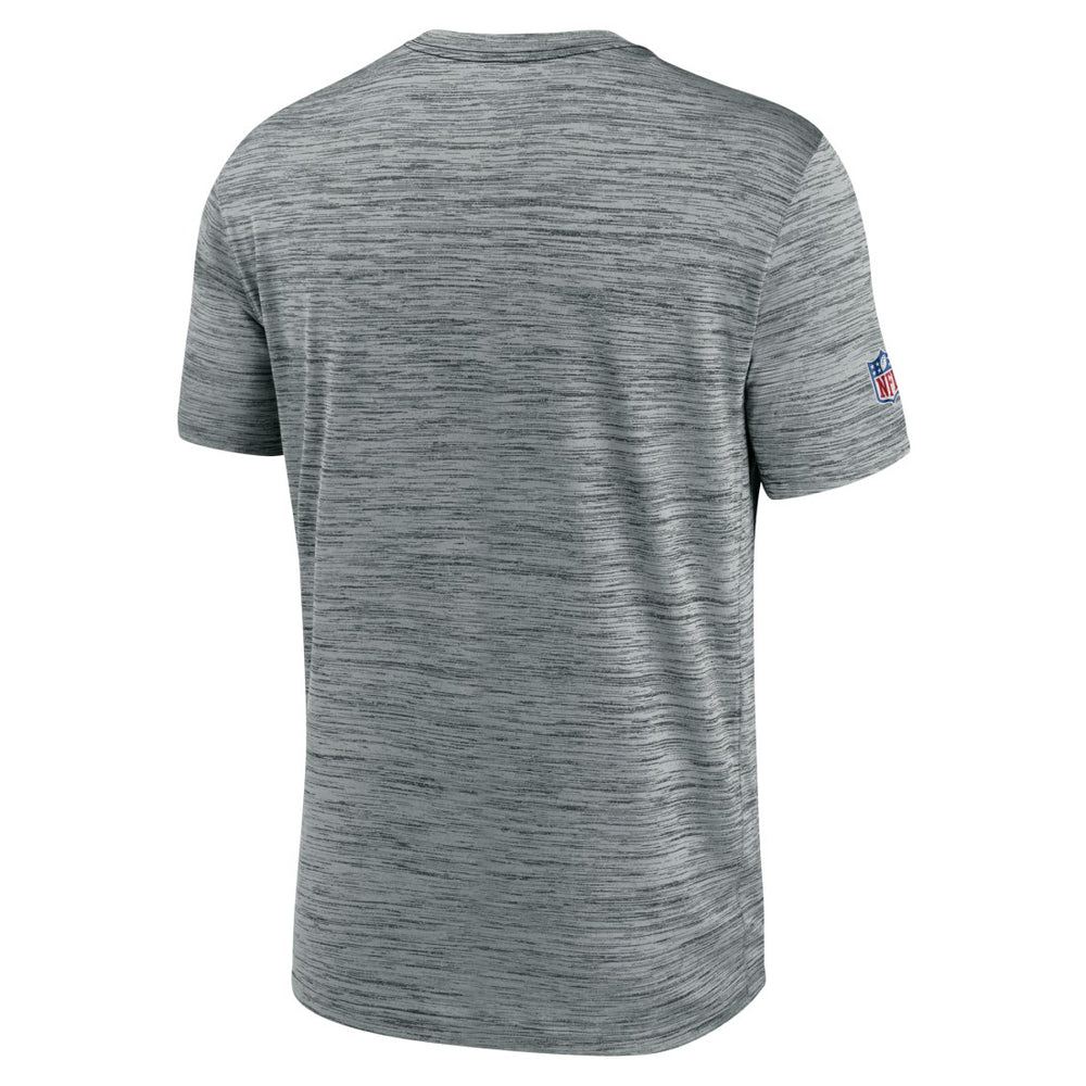 Tennessee Titans Sideline Velocity Throwback Logo Dri-FIT T-Shirt Gray - Nike