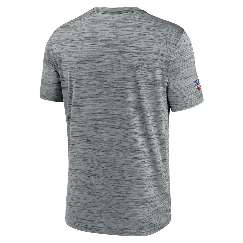 Minnesota Vikings Sideline Velocity Throwback Logo Dri-FIT T-Shirt Gray - Nike
