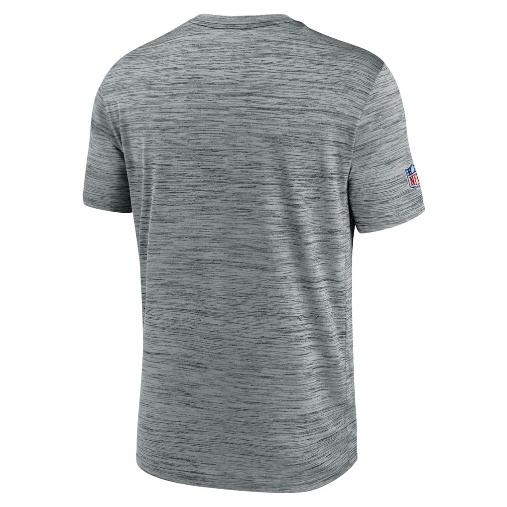 New York Giants Sideline Velocity Throwback Logo Dri-FIT T-Shirt Gray - Nike