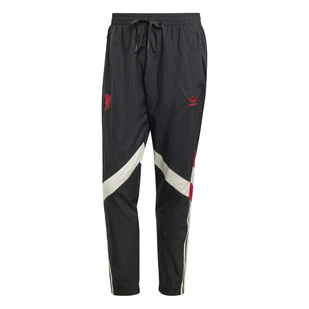 Adidas Manchester United Originals Lifestyler Track Pants - Black