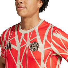 Adidas Bayern Munich 2024/25 Pre-Match Top - Red