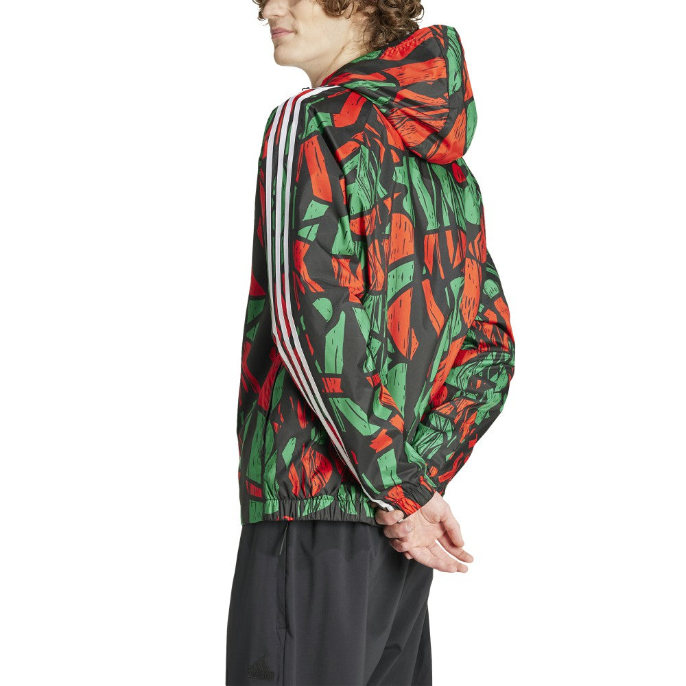 Adidas Arsenal x Labrum London 2024/25 Seasonal Full-Zip Hoodie Windbreaker - Black
