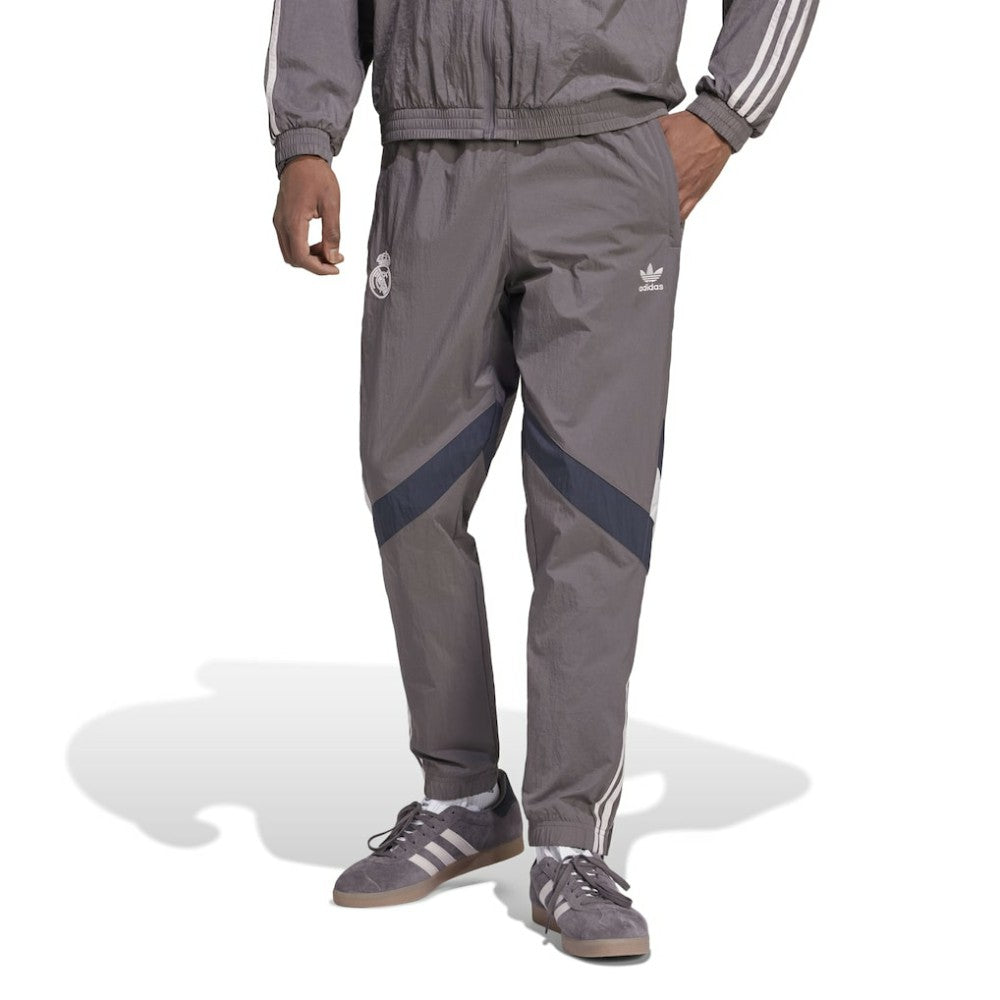 Adidas Real Madrid Originals Lifestyler Track Pants - Charcoal