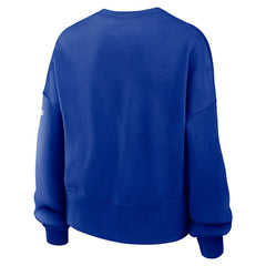Dallas Cowboys Women's Oversized Rewind Pullover Sweatshirt Royal - Nike