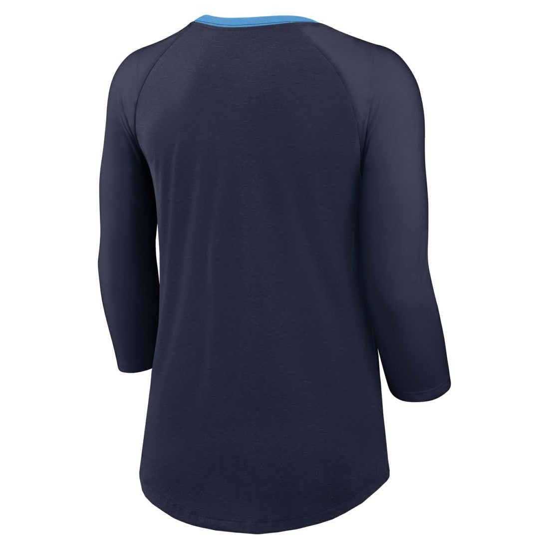Tennessee Titans Women's 3/4 Sleeve Raglan Fashion Top Navy - Nike
