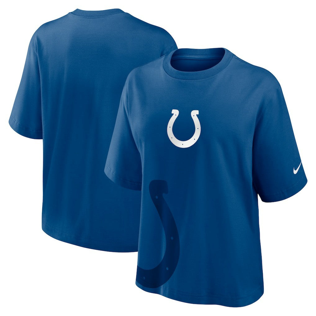 Indianapolis Colts Women's Boxy T-Shirt Royal - Nike