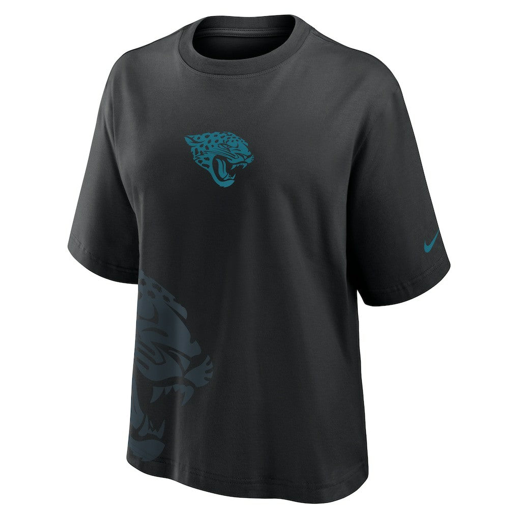 Jacksonville Jaguars Women's Boxy T-Shirt Black - Nike