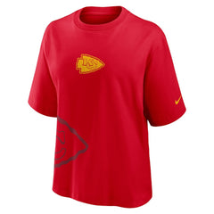 Kansas City Chiefs Women's Boxy T-Shirt Red - Nike
