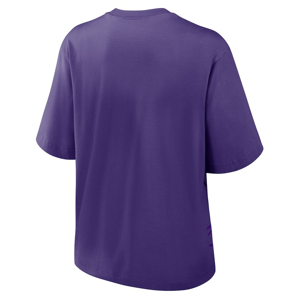Minnesota Vikings Women's Boxy T-Shirt Purple - Nike