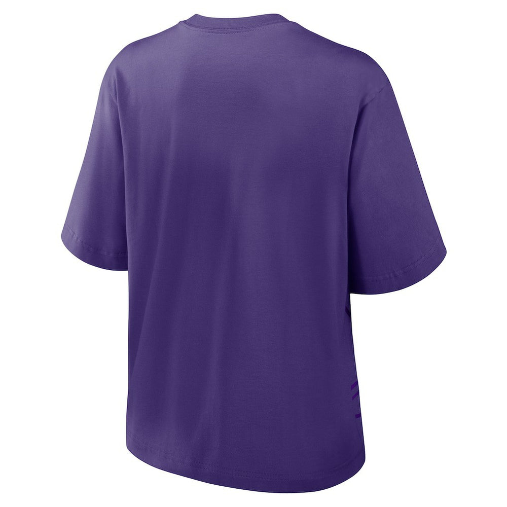 Minnesota Vikings Women's Boxy T-Shirt Purple - Nike