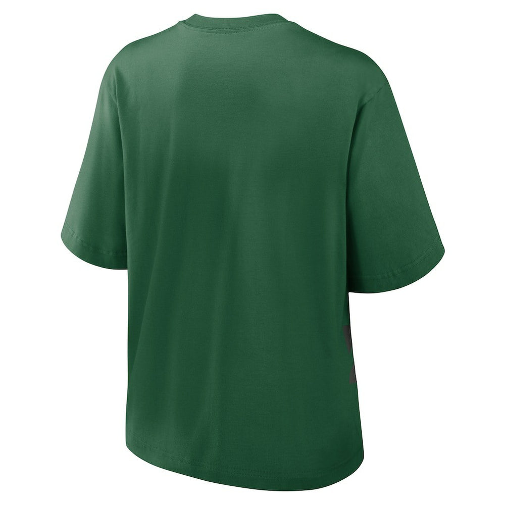 New York Jets Women's Boxy T-Shirt Green - Nike