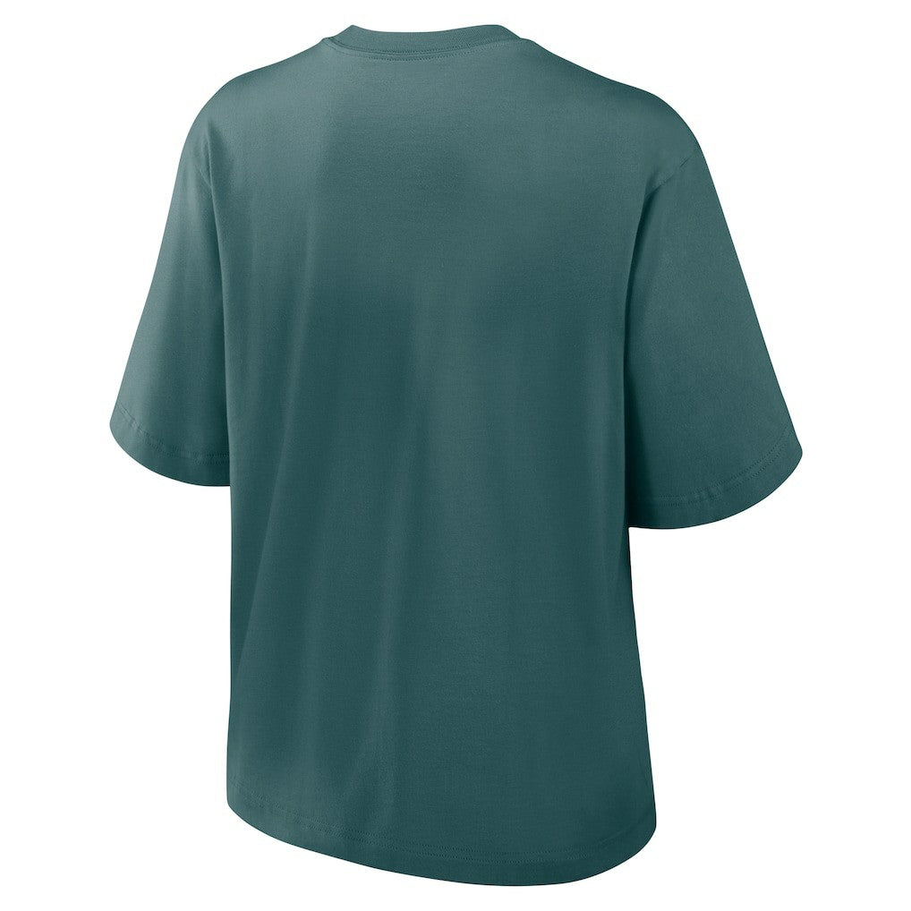 Philadelphia Eagles Women's Boxy T-Shirt Midnight Green - Nike