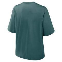 Philadelphia Eagles Women's Boxy T-Shirt Midnight Green - Nike