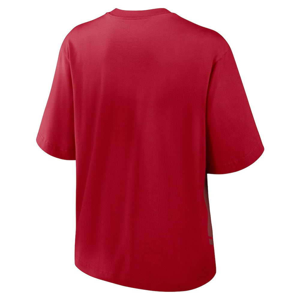 San Francisco 49ers Women's Boxy T-Shirt Scarlet - Nike