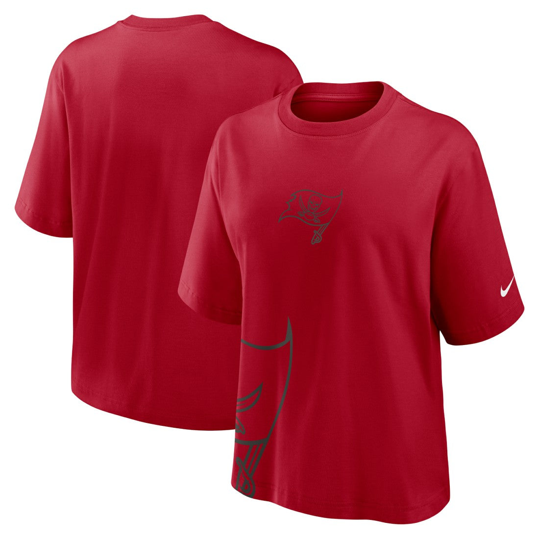 Tampa Bay Buccaneers Women's Boxy T-Shirt Red - Nike