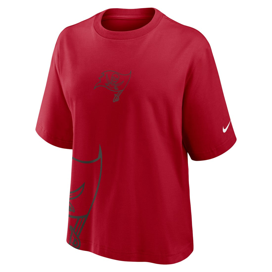 Tampa Bay Buccaneers Women's Boxy T-Shirt Red - Nike