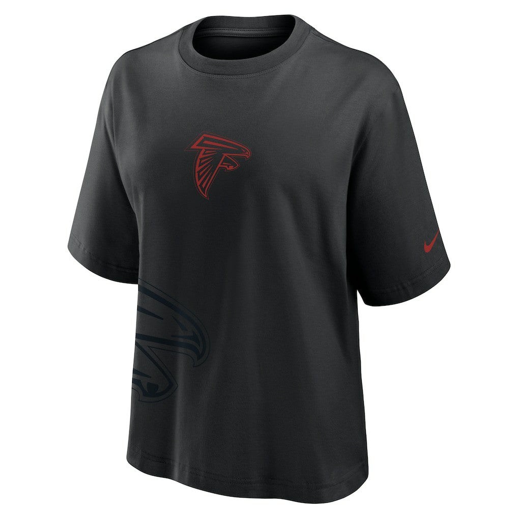 Atlanta Falcons Women's Boxy T-Shirt Black - Nike