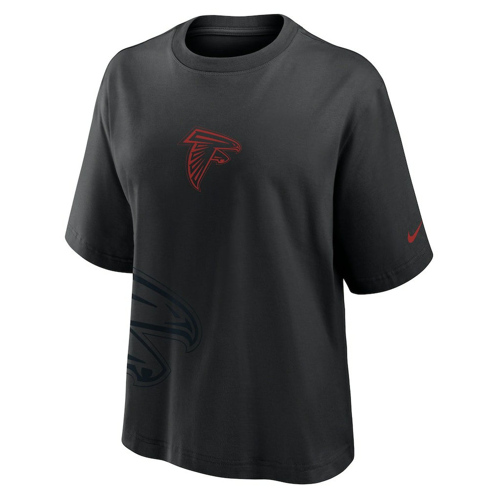Atlanta Falcons Women's Boxy T-Shirt Black - Nike