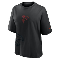 Atlanta Falcons Women's Boxy T-Shirt Black - Nike