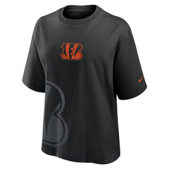 Cincinnati Bengals Women's Boxy T-Shirt Black - Nike