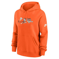 Cincinnati Bengals Women's Club Fleece Hoodie Orange - Nike