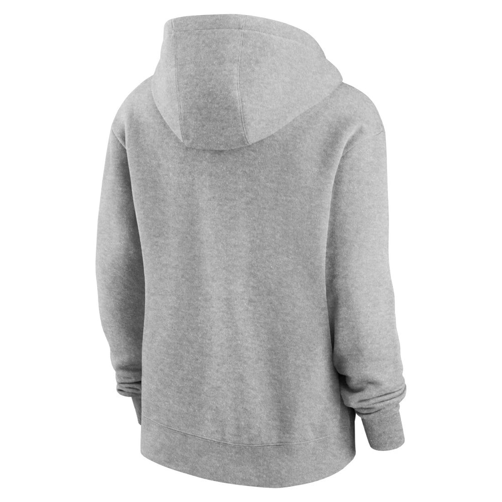 Detroit Lions Women's Club Fleece Hoodie Heather Gray - Nike